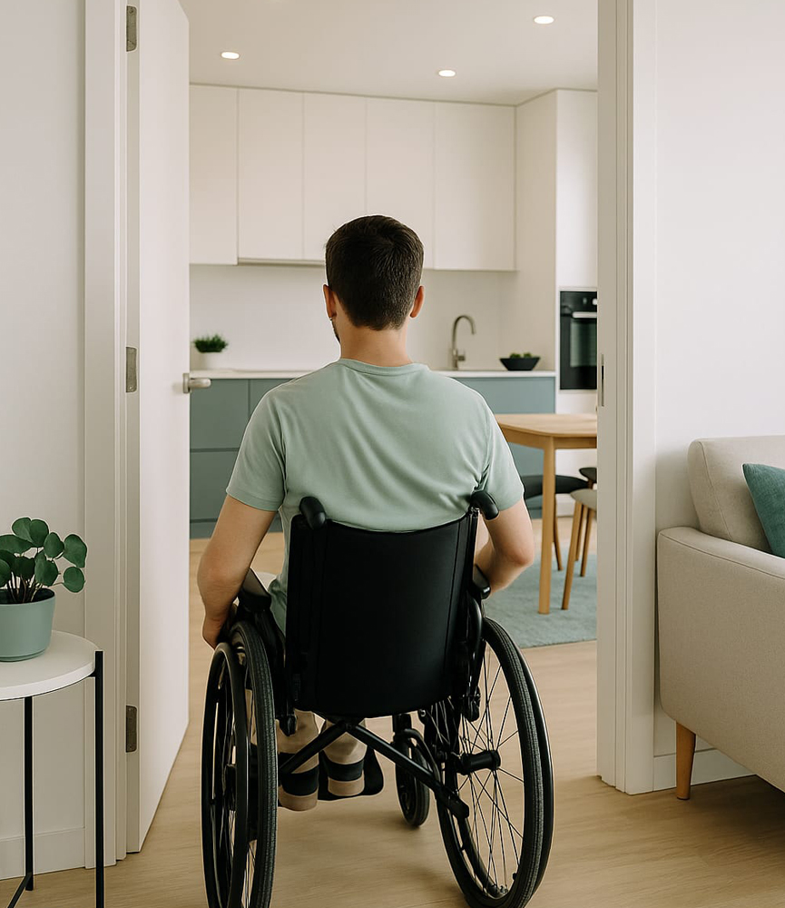 Tu hogar accesible, seguro y pensado para su autonomía.
